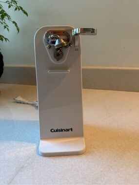 Cuisinart White and Chrome Electric Can Opener
